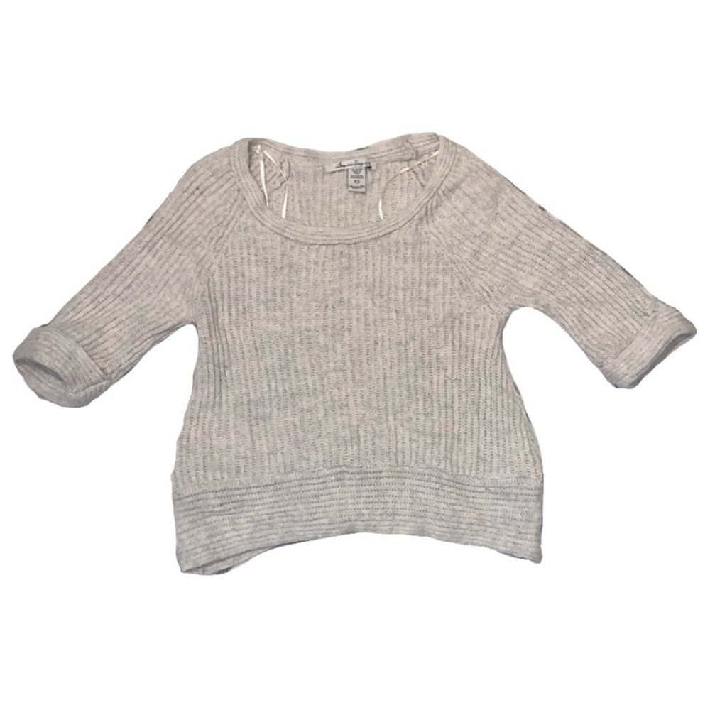 American rag cropped sweater